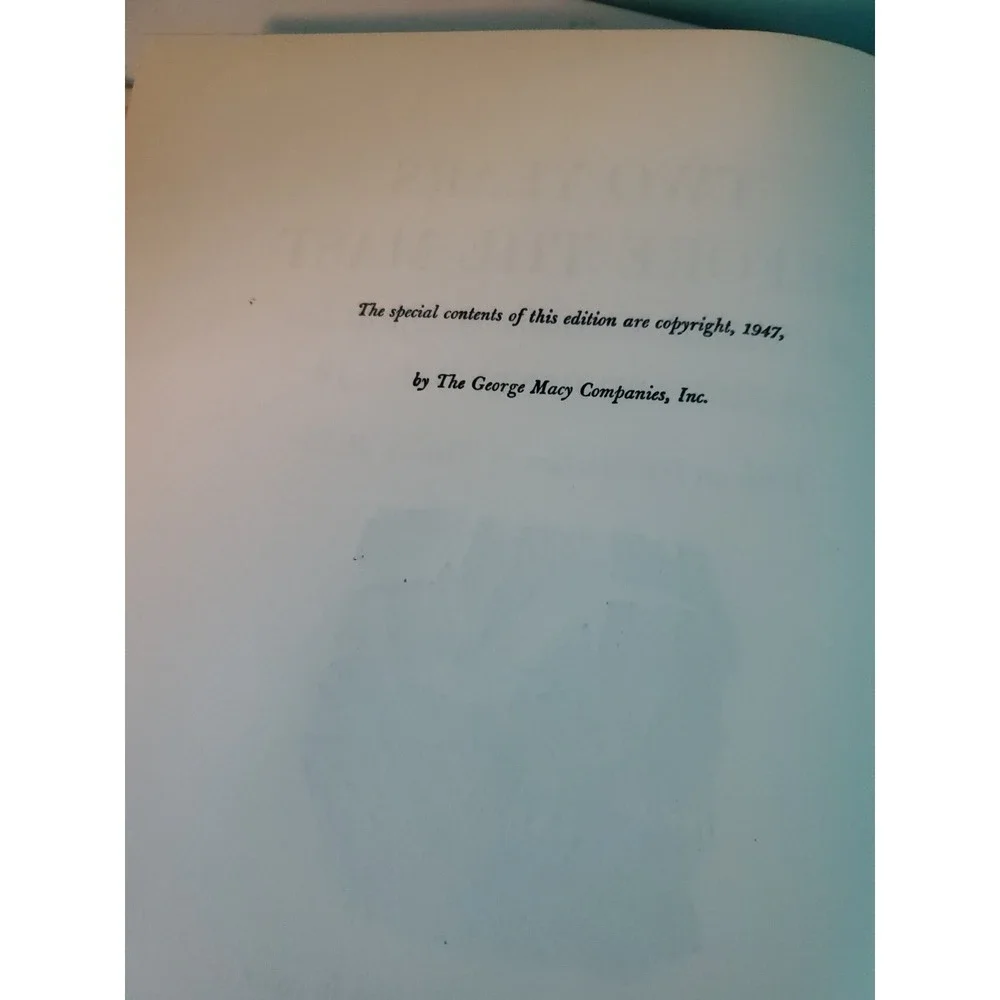 Two Years Before the Mast by R.H. Dana, 1947 Hardcover